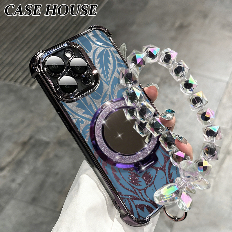 Glitter Card Case Samsung A03S A04 A04E A05 Cermin Stand Holder Casing Samsung A05S A06 A10S A11 A12