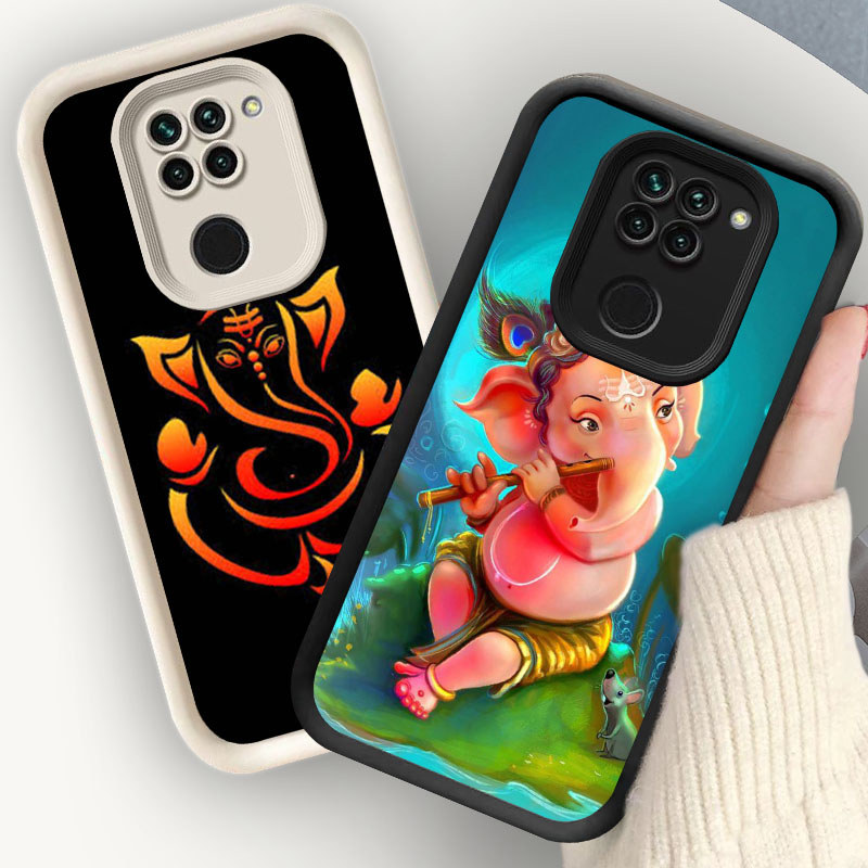 M20 Ganesha Hitam Casing untuk Xiaomi Redmi Note 9 8 9S Pro Max Kasus Putih
