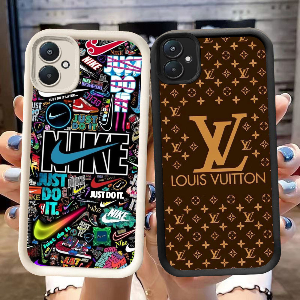 CU-43 Fashion Design Shockproof Soft Casing untuk Xiaomi Redmi Poco 14T C71 13T K60 13C A1 A2 14 C65