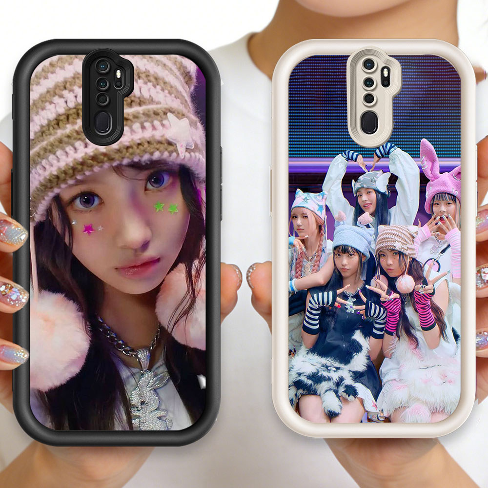 P-37 NewJeans PUBG Casing hp silikon tipis dan ringan untuk OPPO Reno 8T 2Z 2F A5 A9 F11 2020 Pro 5G