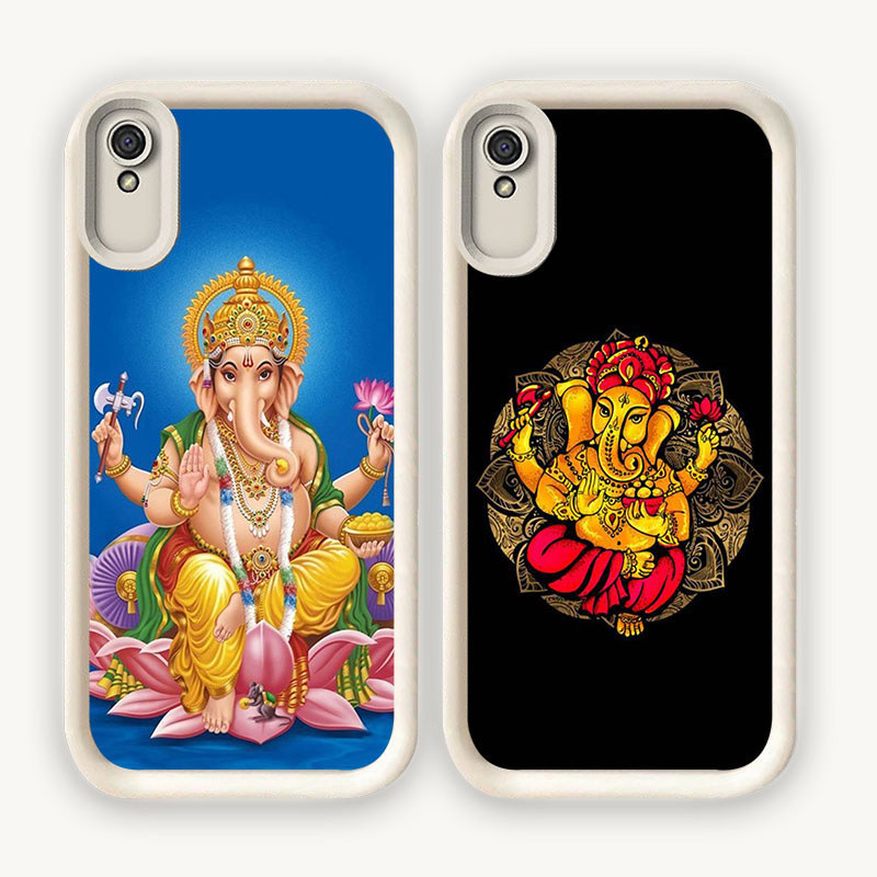 M20 Ganesha Hitam Casing untuk Xiaomi Redmi Note POCO M3 M4 9A 7 9T Pro Kasus Putih