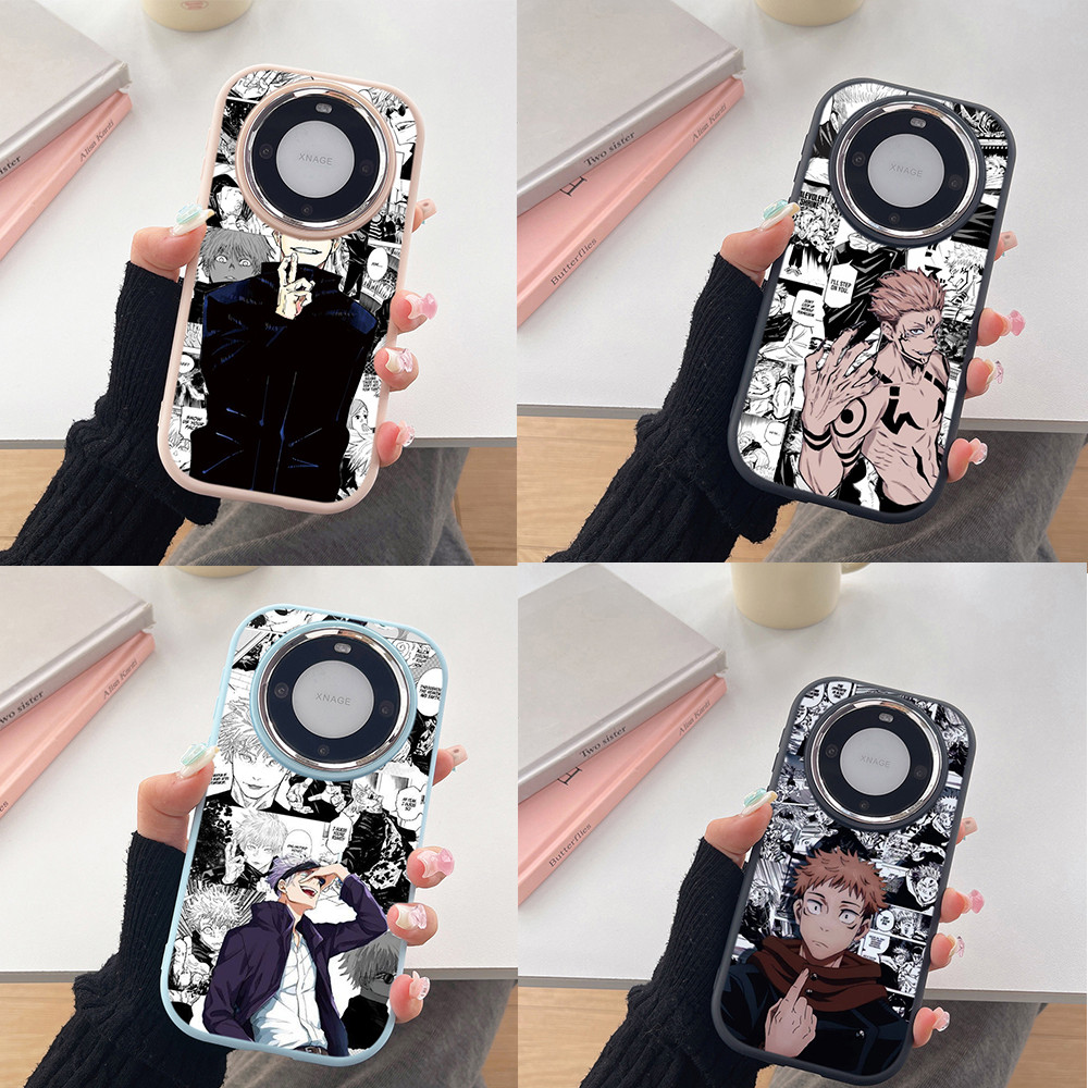 Casing Hp Untuk Redmi Note 10 9 8 7 Pro 10s 9 Pro Max PP76 Jujutsu Kaisen Phone Case Soft Kesing Pho