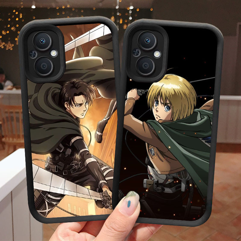 Casing untuk OPPO Reno 8 7 7Z 8Z Lite 5G L1 Attack on Titan