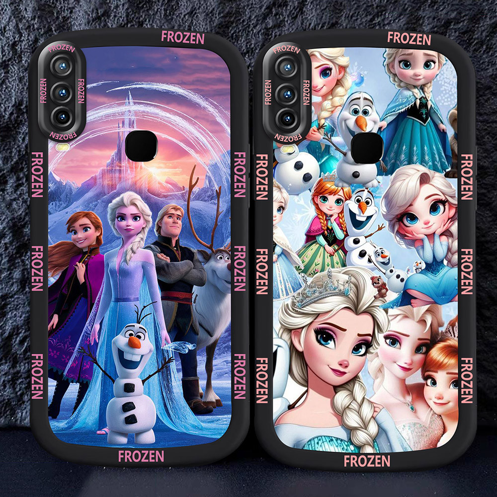 Casing untuk VIVO Y91 Y12 Y95 Y93 Y17S Y17 Y15 Hitam dan putih Case M3 Frozen