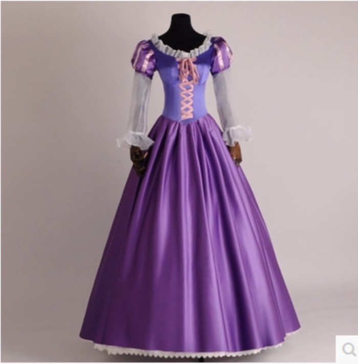 Adult Enchanted Rapunzel Rapunzel Purple Dress Rapunzel Performance Costume