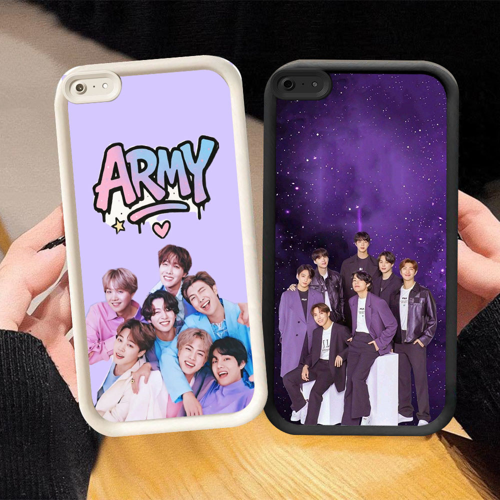 ZG-2 ARMY kpop Boys Murah Casing HP TPU Anti Gores Realme 15T C30 C30S C85 C15 12 P1 Narzo 50i Prime