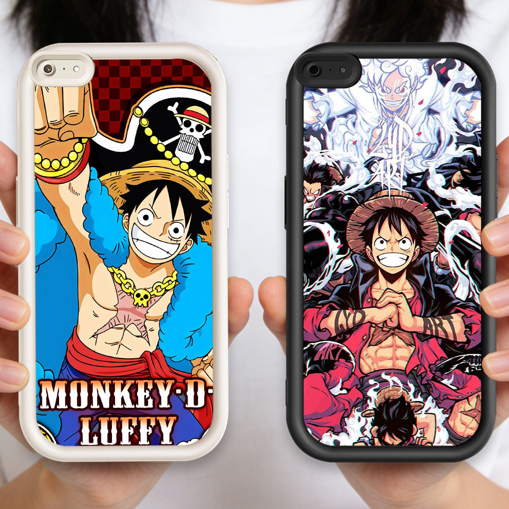 P-34 Luffy Casing hp silikon tipis dan ringan untuk Realme Narzo C30S 14 C30 Narzo50iPrime N65 P1 Pr