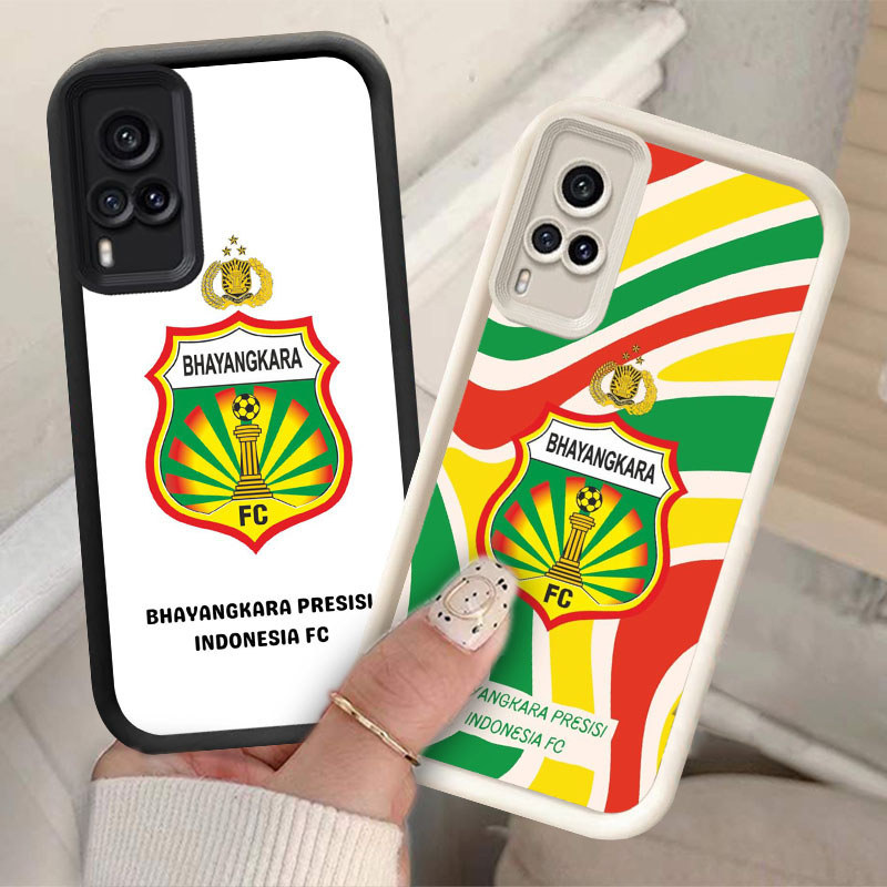 Casing untuk VIVO V21 Y51S Y51 V21E Y51A Y31 Y73 Y33 Y53s 2020 2021 5G Kasus Hitam atau Putih P1 Bha