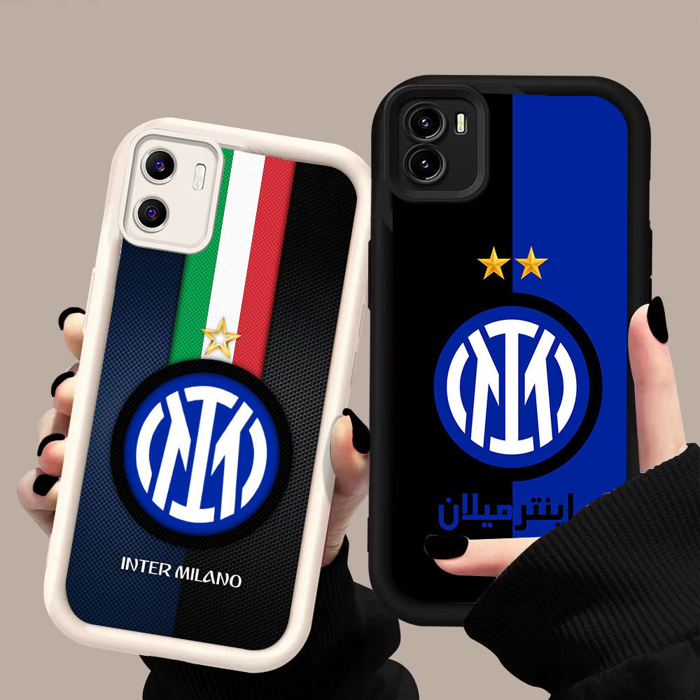 Casing HP Untuk VIVO Y15S Y01 Y22s Y55 Y01A Y55S Y22 Y15a Y33E Y33S TM-10 Inter Milan