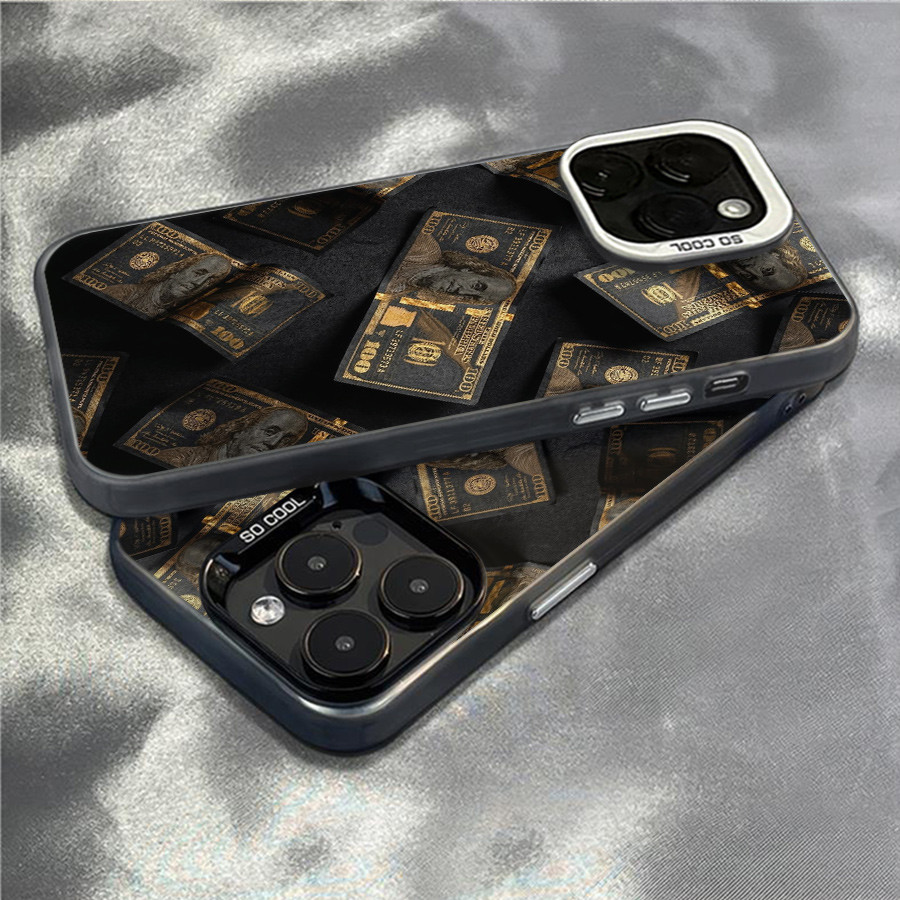 Casing Realme uang kertas USD ‌untuk 5 i 6 i C3 7 8 9i C2 A1K C25y C30 C33 C35 C53 C51 C55 NARZO 50 