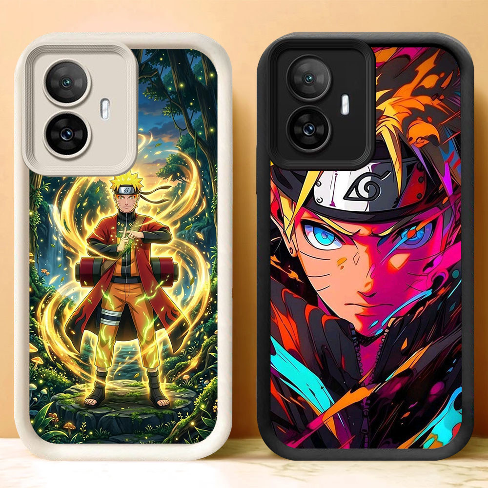 CU-67 Naruto Shockproof Soft Casing untuk OPPO Reno 11 10 F25 11F 13F Pro 5G