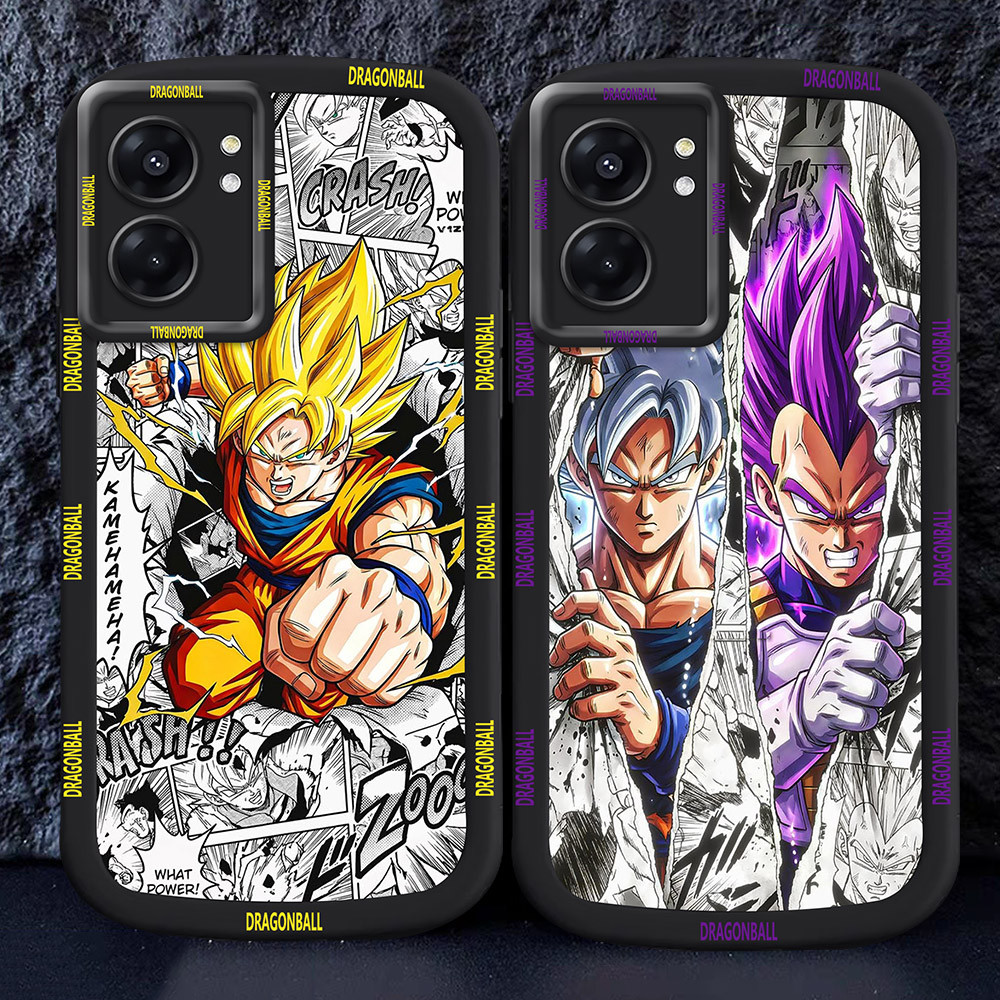 Casing untuk OPPO A77 A57S A77S A57 2022 Hitam dan putih Case M35 Dragon Ball