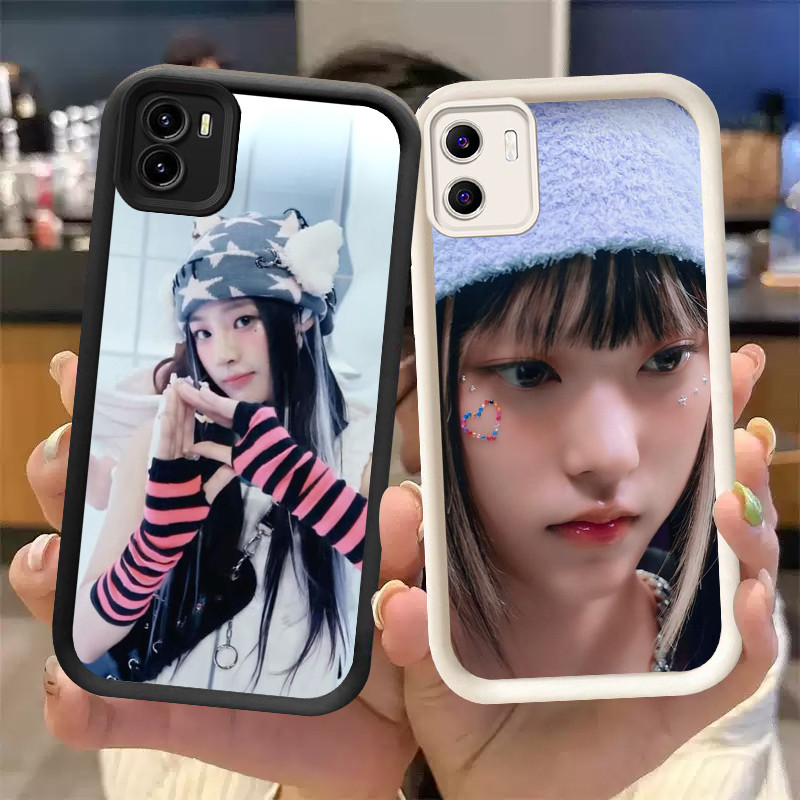 P-37 NewJeans PUBG Casing hp silikon tipis dan ringan untuk VIVO Y01A Y22 Y22s Y15S T1 Y15a Y01 Y55 