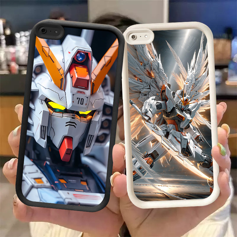 P-61 Gundam Casing hp silikon tipis dan ringan untuk Realme Narzo C30S 14 C30 Narzo50iPrime N65 P1 P