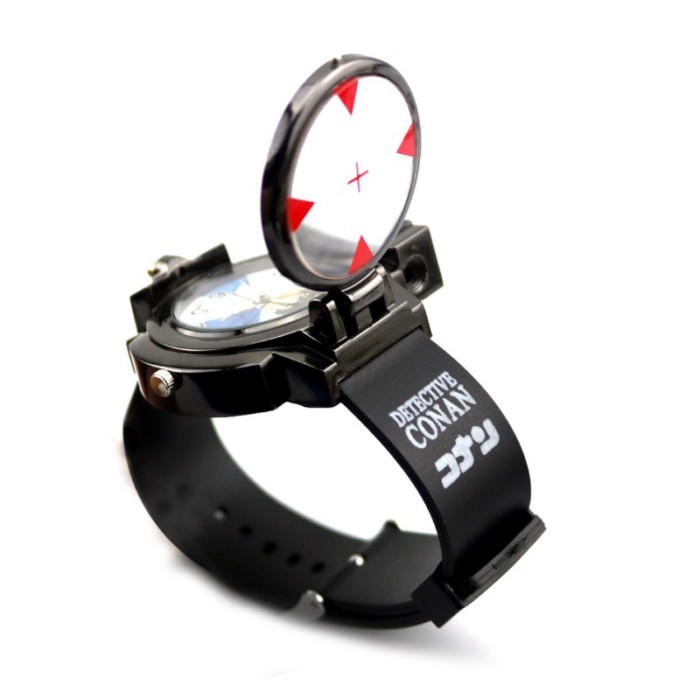 Anime Detective Conan Laser Children's Cartoon Watch Anime Conan Laser Watch