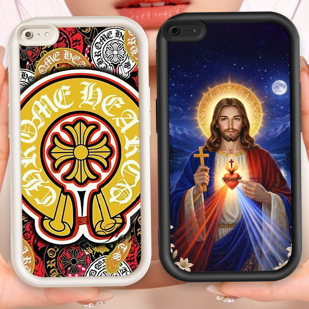 P-85 Jesus Cross Casing hp silikon tipis dan ringan untuk Realme Narzo C30S 14 C30 Narzo50iPrime N65