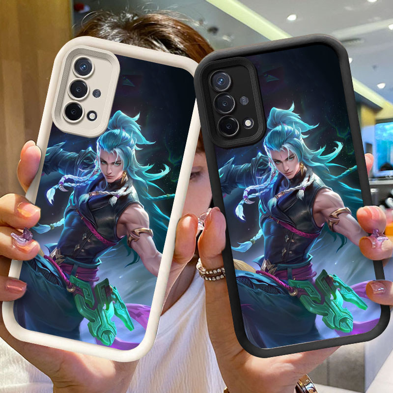 Casing untuk OPPO Reno 4F A16E 4 F17 A16K 5F A93 Pro Lite L47 Mobile Legends