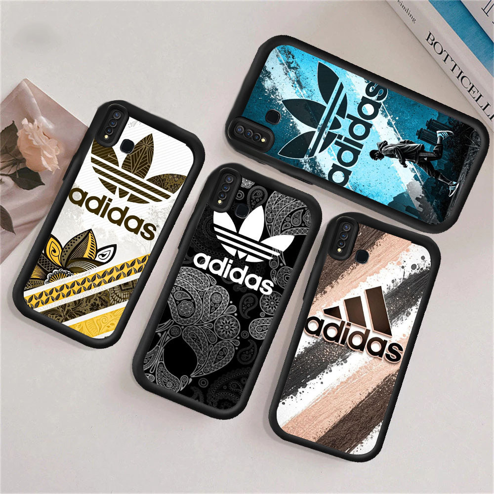 GK2 Adidas Hp Plating Casing untuk VIVO IQOO Y35 V29E V40 S1 V29 V27E Z9 Z9X Y28 V20 V25E V23E V15 V
