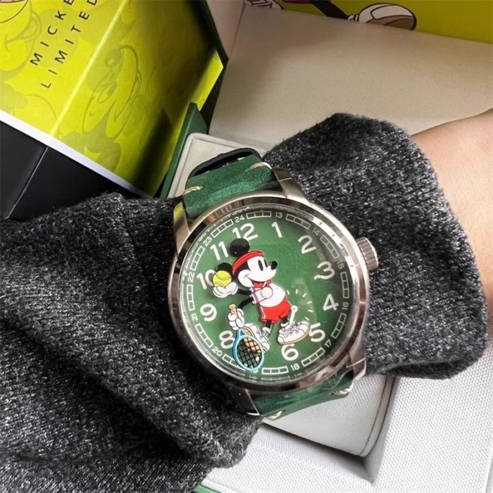 Mickey Mouse Watch New Men's Wormhole Concept Waterproof Antimagnetic Sports Tritium Men's Watch