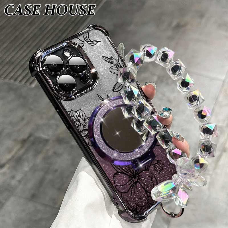 Glitter Card Case Samsung A03S A04 A04E A05 Cermin Stand Holder Casing Samsung A05S A06 A10S A11 A12