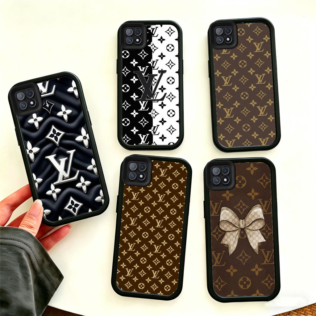NK16 LV Sangat indah Casing untuk Hp Plating OPPO A55 A16E A53 A36 A16s A16K A18 A38 A17 A54S A17K A