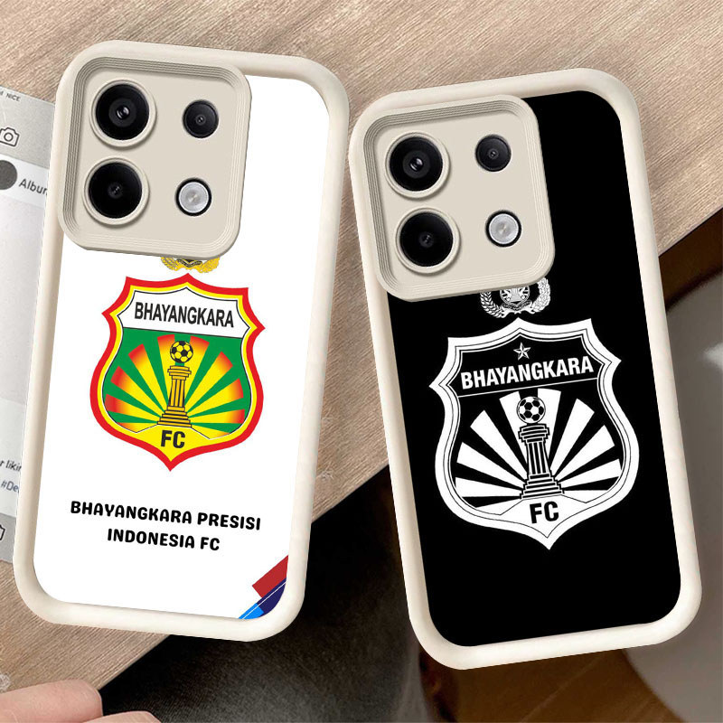 Casing untuk Infinix Tecno Smart Pova POP 5 20 30 GT 7 Pro 5G Kasus Hitam atau Putih P1 Bhayangkara 