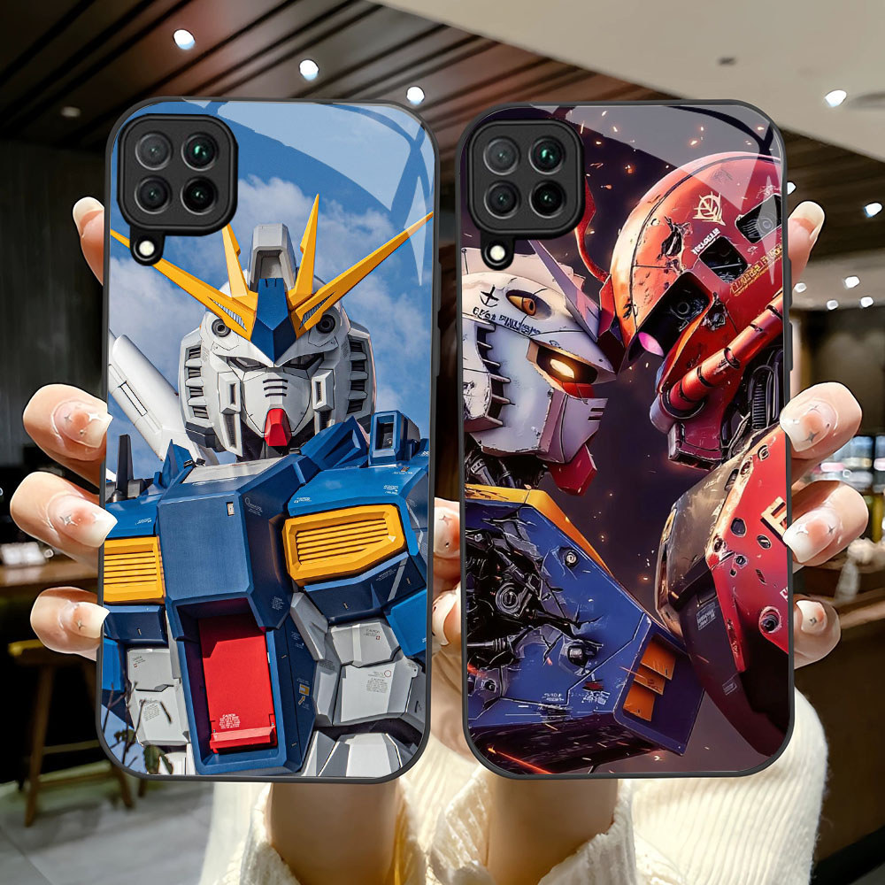 DK-74 Gundam Robot HD Glass Casing untuk Samsung A12 M32 M12 A22 5G