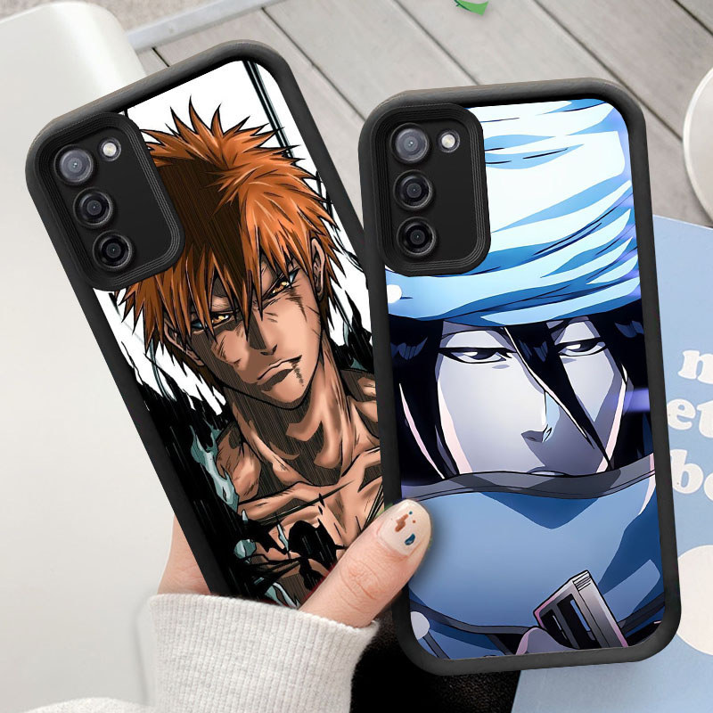 O3 Bleach Casing untuk Samsung FE S20 A51 A31 A71 Kasus Hitam atau Putih