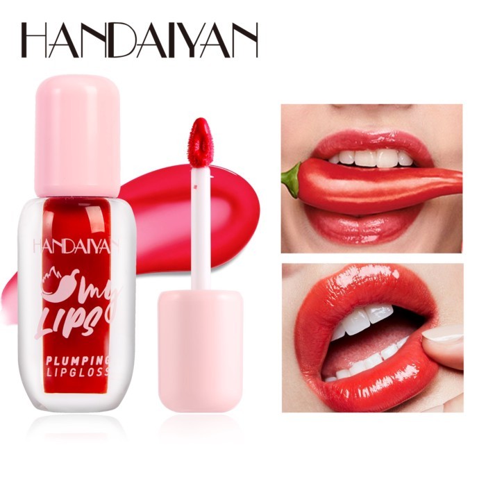 Water-gloss Mirror Lip Glaze, Plump Lips, Pearlescent Lip Gloss, Handaiyan Long-lasting Moisturizin