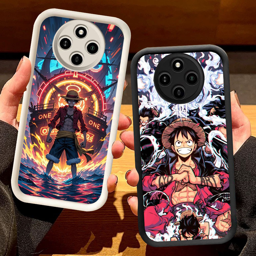 TF-73 Monkey D Luffy Casing HP Untuk Xiaomi Redmi A3 14C A3X Poco X3 C61 C75 NFC Pro