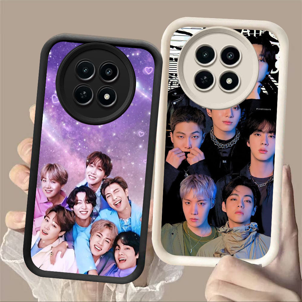TF-65 Kpop Boys Murah Casing HP TPU Anti Gores Realme 12 12X 13 C65 P1 Narzo N65 70 Pro Plus