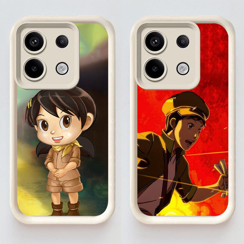 U2 Battle of Surabaya Casing untuk Infinix Note Zero 40S 40 30 Pro Plus 5G Kasus(Hitam/Putih) Cover