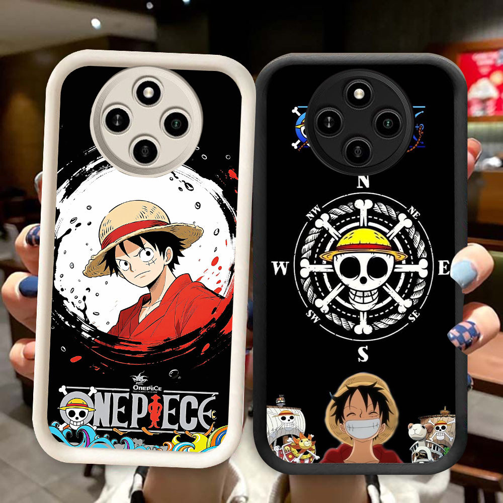 ZG-19 Monkey D Luffy Casing HP Untuk Xiaomi Redmi A3 14C A3X Poco X3 C61 C75 NFC Pro