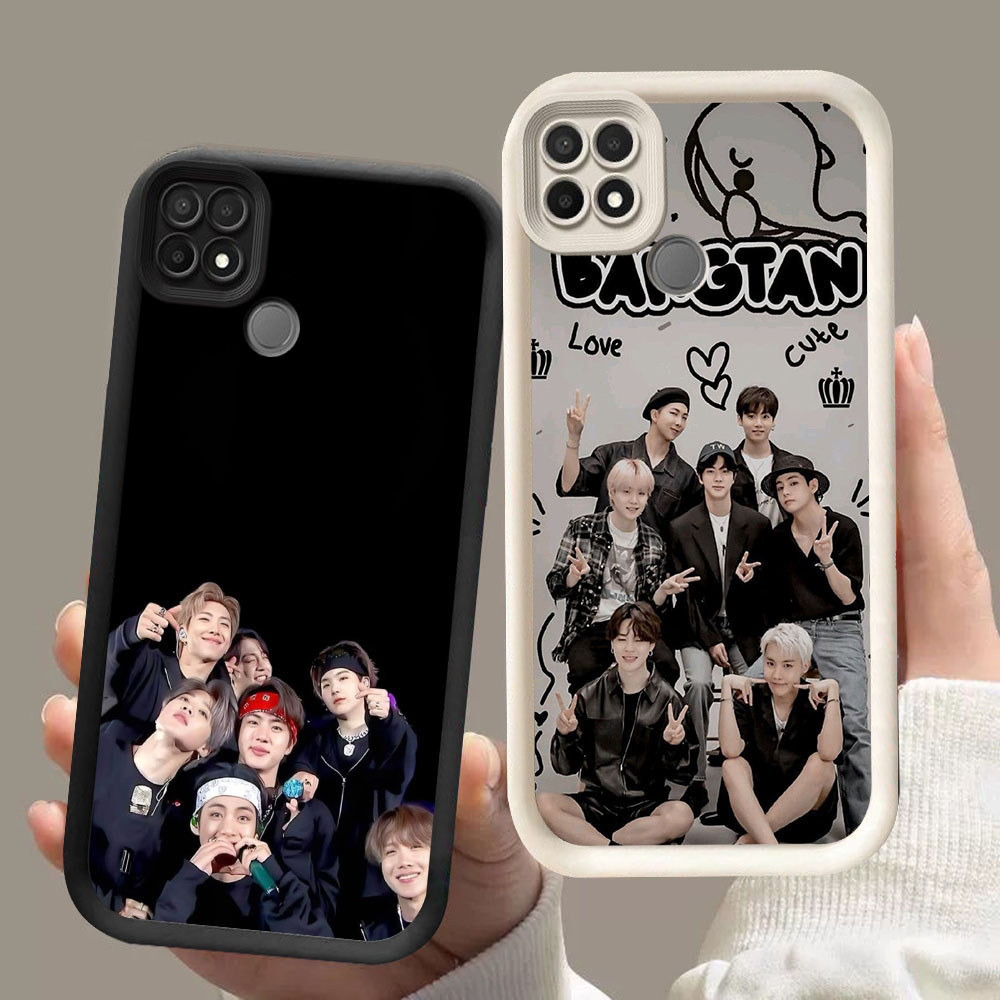 ZG-2 ARMY kpop Boys Murah Casing HP TPU Realme 9i C31 C33 C65 C35 50A C75 Narzo N53 N63 Prime
