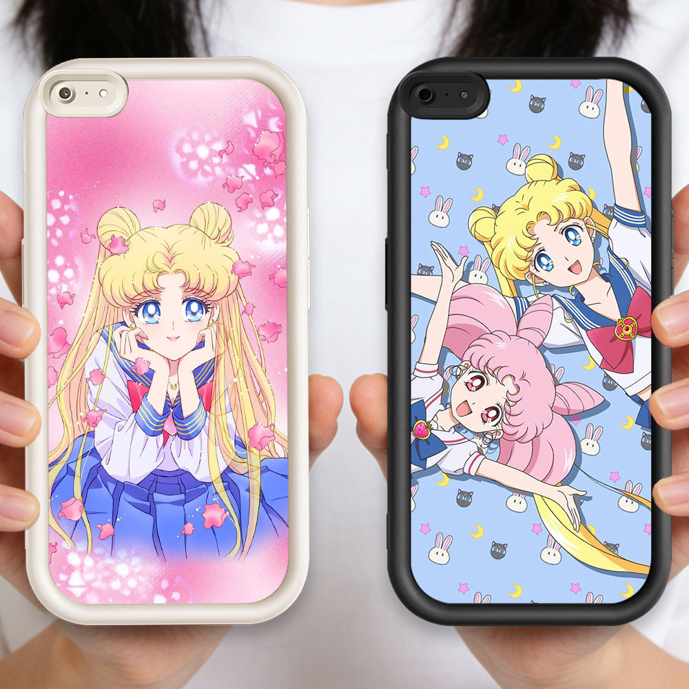 P-41 Sailor Moon Casing hp silikon tipis dan ringan untuk Realme Narzo C30S 14 C30 Narzo50iPrime N65
