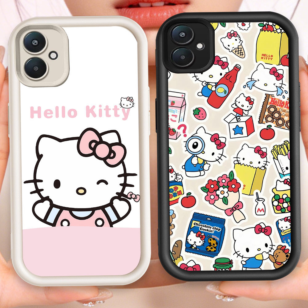 P-63 Hello Kitty Casing hp silikon tipis dan ringan untuk Xiaomi Redmi Note 7 K60 9T 13C 6A A2 A1 9A