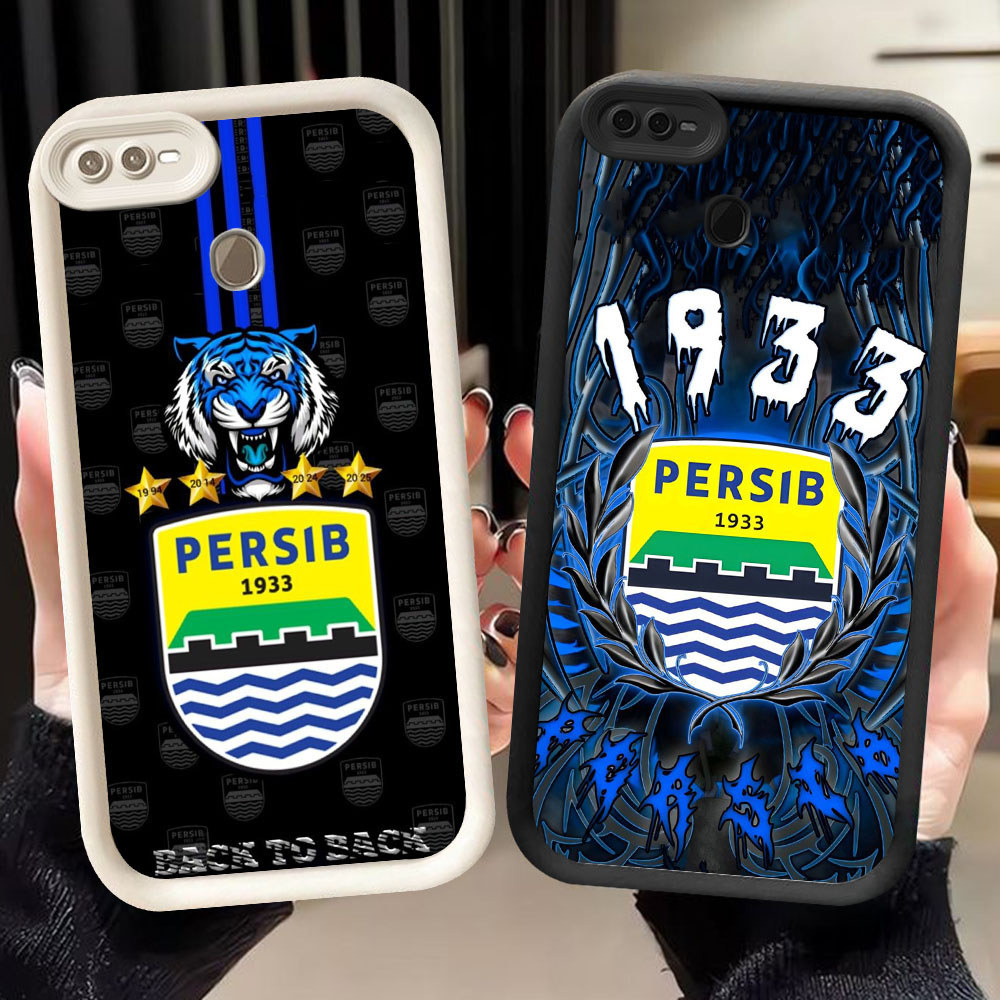BM-23 Persib Murah Casing HP TPU Anti Gores OPPO A7 A5S A12 A12s F7 F9 F25 Pro