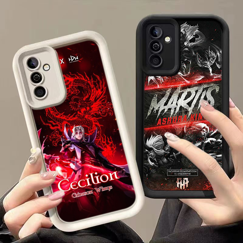 Casing Hp Redmi Note 11s 11Pro 12 Pro 4G 5G Mata Malaikat Softcase pelindung silikon Ponsel Kasing T