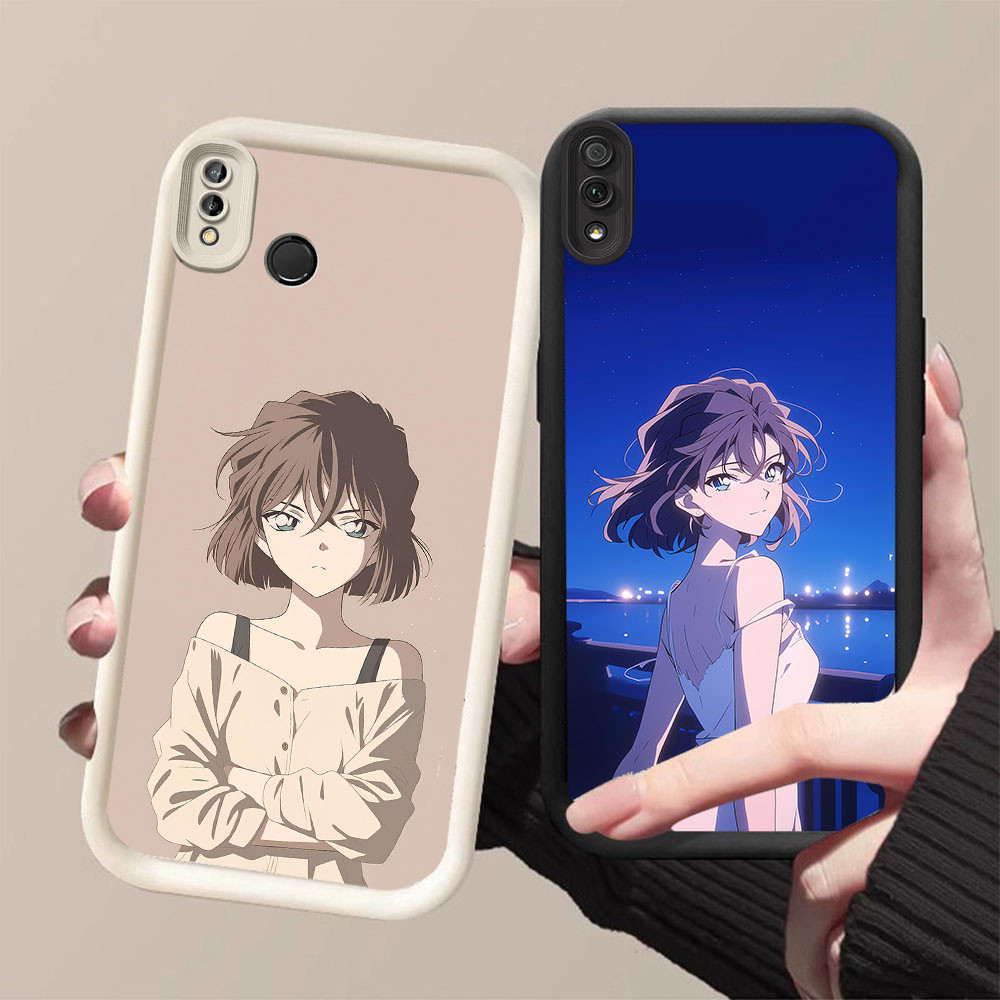 YZ-123 Couple Conan Xiaolan Sangat indah Casing untuk VIVO Y81 Y93 V9 Y91C Y95 Y91i Y91 Y81S Y66