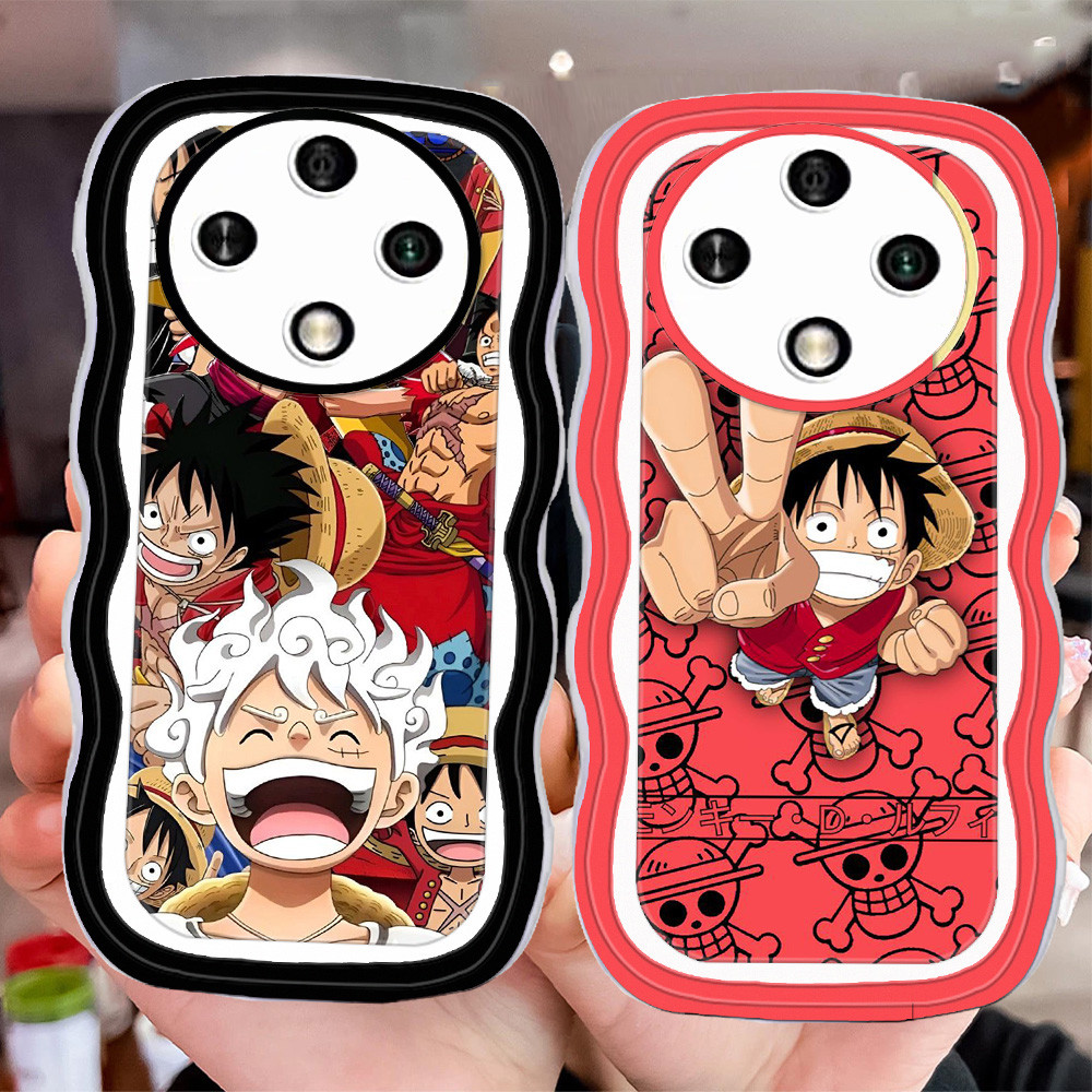 D-101 Monkey D Luffy Transparan Casing untuk Xiaomi Redmi 14C A4 POCO C75 A3 A3X C61 Case