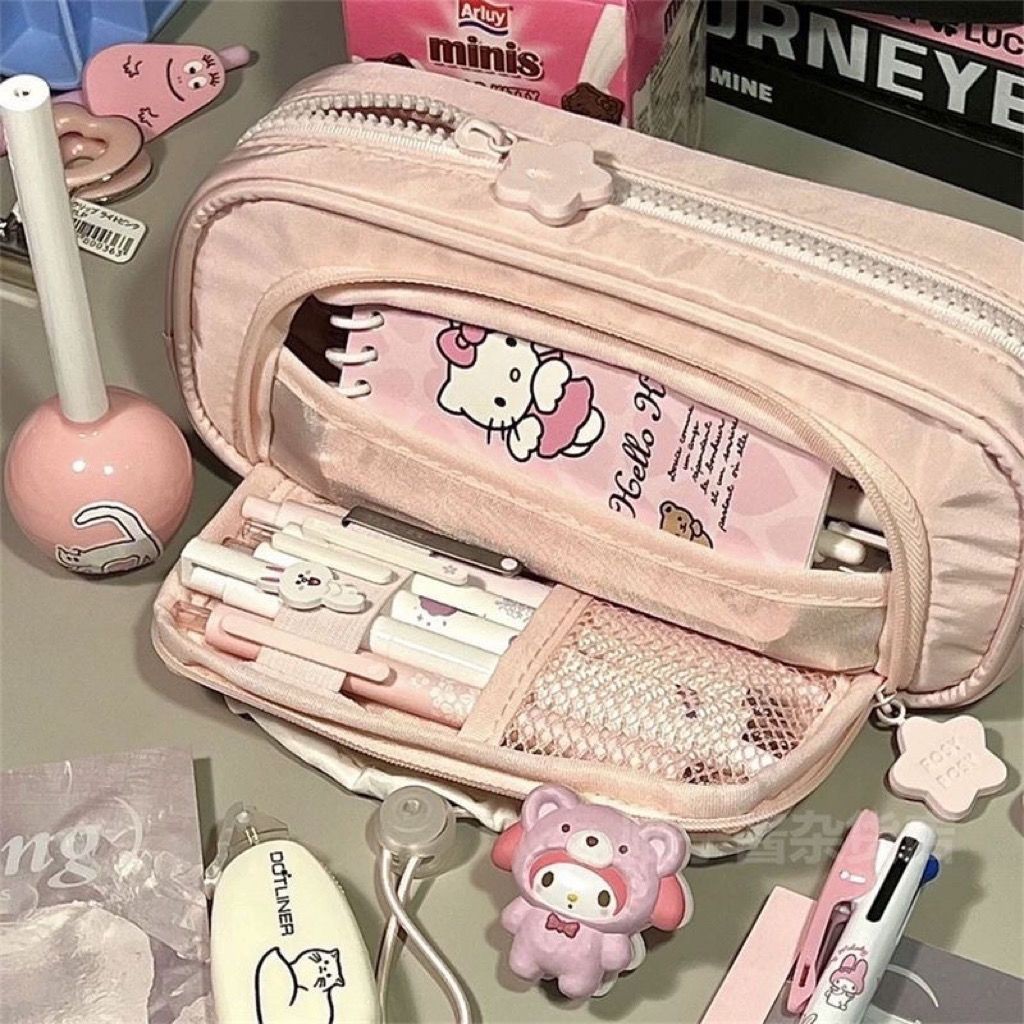 

Tas Pensil Bintang Ins Girl Kapasitas Tinggi Berkapasitas Besar Kapasitas Double-Layer Jepang Bertarik Jepang Multi-Layer Stationery Pencil Kotak Disampaikan