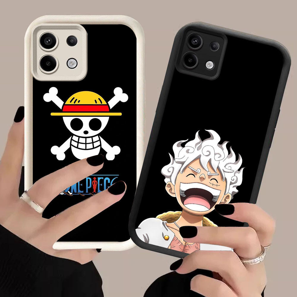DR-22 Monkey D Luffy Soft Casing untuk Infinix Tecno POP GT 20 7 Spark GO 30C ITEL City 100 A80 P65 