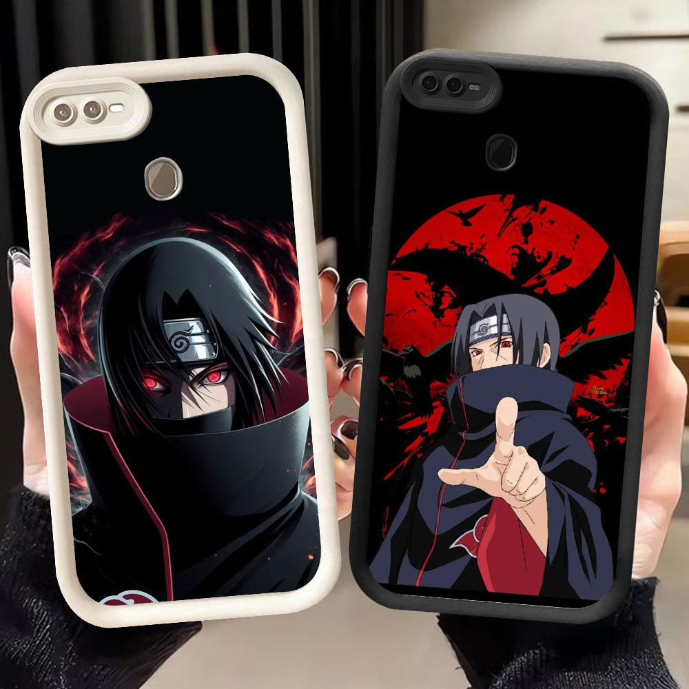 BM-19 Naruto Itachi Murah Casing HP TPU Anti Gores OPPO A7 A5S A12 A12s F7 F9 F25 Pro