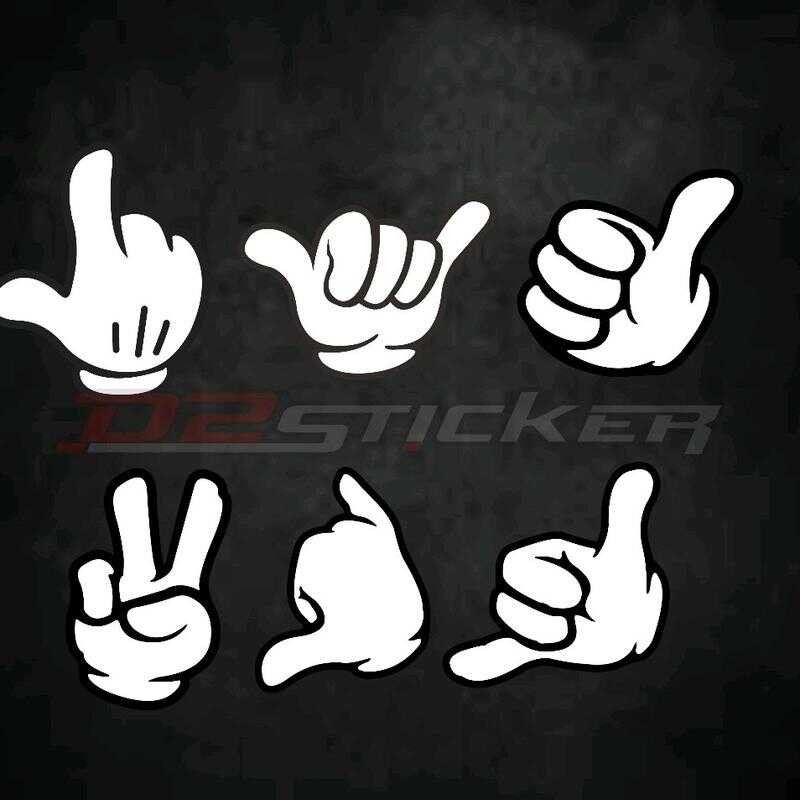 

CUTTING STIKER EMOT HAND JARI