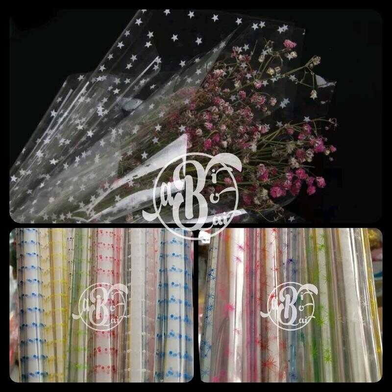 

(10 Lembar) Parcel Motif SO SIMPLE Tebal Besar Transparan Packing Pembungkus Bening Plastik Kado Souvenir kertas
