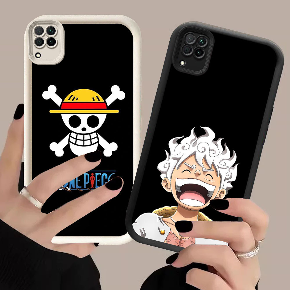 DR-22 Monkey D Luffy Soft Casing untuk Samsung A12 A22 J2 J4 J7 Pro Plus Prime 5G