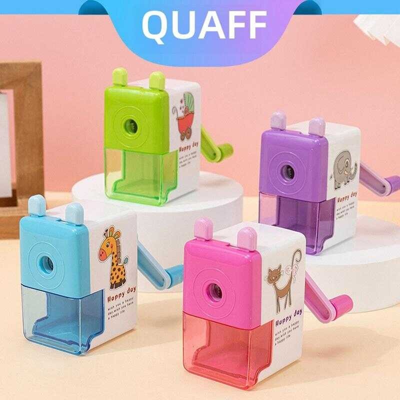 

Putar Rautan Meja 4 Warna Anti Slip, Pencil Sharpener / Pisau Terbuat Dari Bahan Besi Alloy