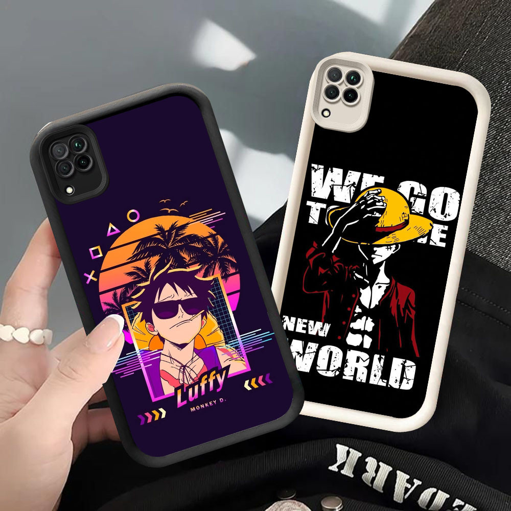 BW-20 Monkey D Luffy Luxury Casing untuk Samsung A12 A22 J2 J4 J7 Pro Plus Prime 5G