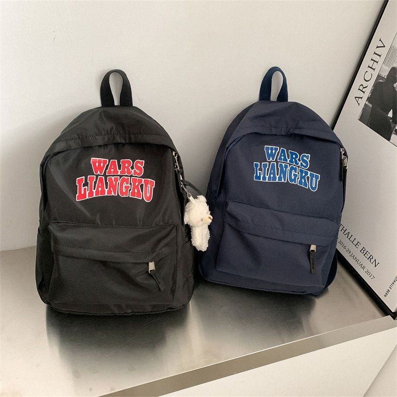 Schoolbag Ins Trendy Cool Harajuku Style Ulzzang Backpack High School Junior High School Student Ver