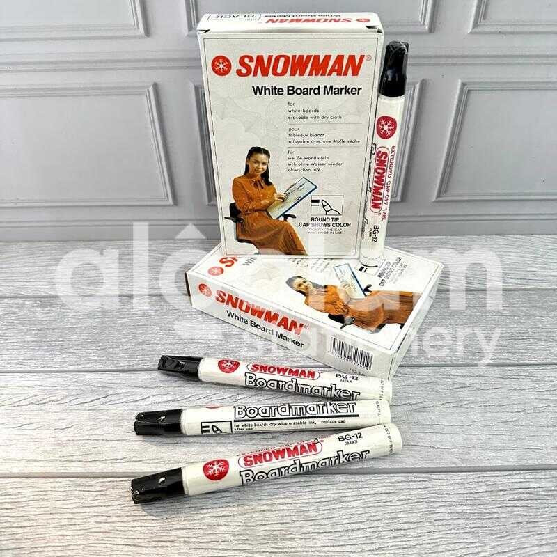 

Azka Stationery ECER ( 1 PCS ) Boardmarker Papan Tulis Putih Spidol Whiteboard Snowman